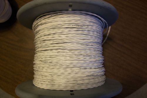 50&#039; Aircraft-grade shielded twisted-pair wire 2 cond. 22/19 Teflon coating, WOW!