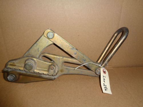 Klein Tools 1611- 40 Cable Puller .53 - .74 WITH 8000 lbs Max Load Lev286