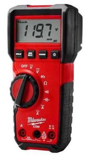 Milwaukee 600v digital multimeter 2216-20 for sale