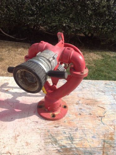 Fire apparatus elkhart deck gun water monitor//cannon//gun hand crank adjustable for sale