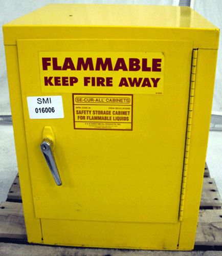 Secur-all flammable storage cabinet for sale
