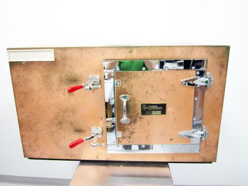 LINDGREN RF ENCLOSURE T\T TABLE TOP SHIELDED FARADAY CHAMBER