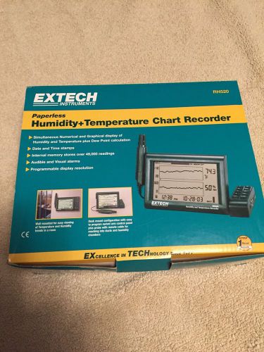 EXTECH Humidity + Temperature Chart Recorder RH520