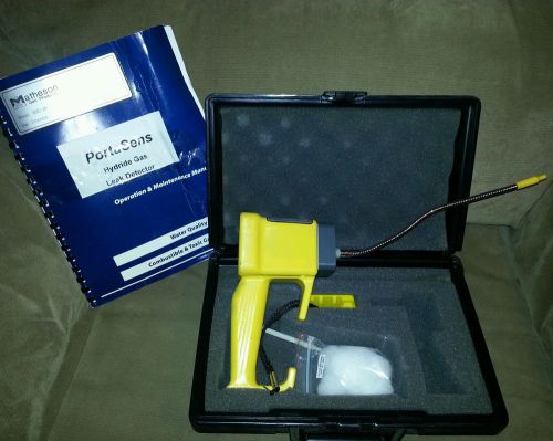 Matheson gas products hydride gas leak detector