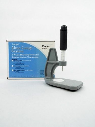 !A! Dentsply Trubyte Alma Gauge Anterior Denture Setup System w/ Manual &amp; Case