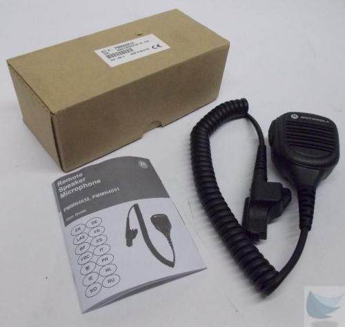 NEW Motorola PMMN4051A Remote Speaker Mic RX-Jack HT1000 GP900 MTS2000 XTS3000