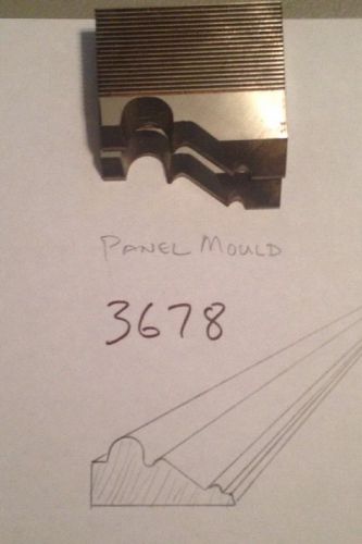 Lot 3678 Panel  Moulding Weinig / WKW Corrugated Knives Shaper Moulder