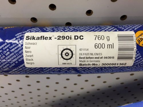 Sikaflex 290idc weather proof deck caulking sealant 600ml black (box of 20) for sale