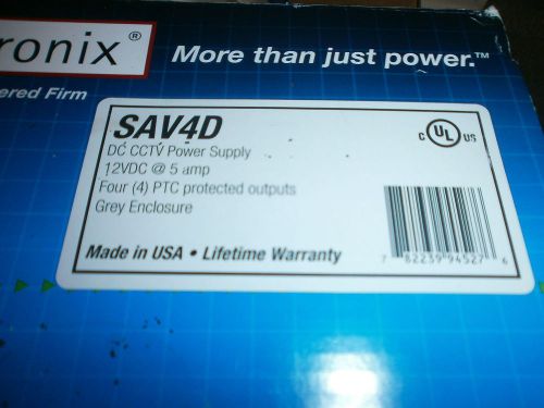 ALTRONIX SAV4D 12vdc  4 outputs power supply new in box