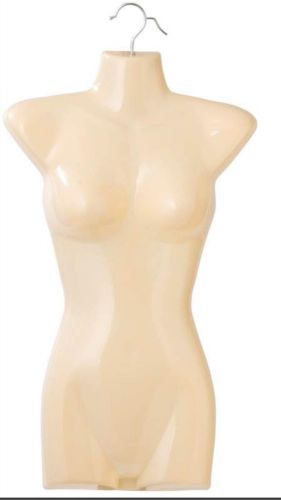 FEMALE PARTIAL FRONT HANGING MANNEQAUIN . 16&#034; X 28&#034; PER LOT OF 6