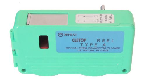 New ntt net optics cleotop-a optical fiber connector cleaner reel cleaning for sale
