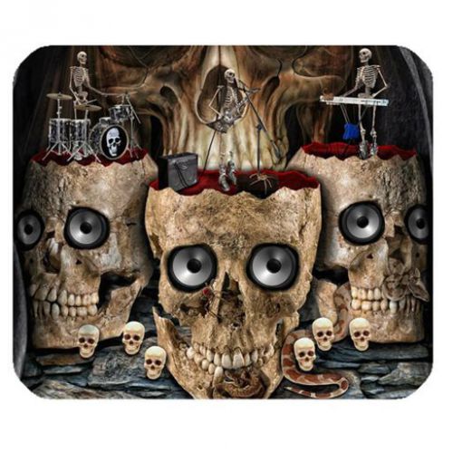 New Durable Thick Mouse Pad - Skull
