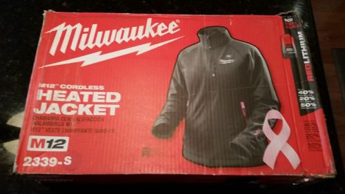 Milwaukee 2339-s women&#039;s small m12 cordless special edition heated jacket new for sale
