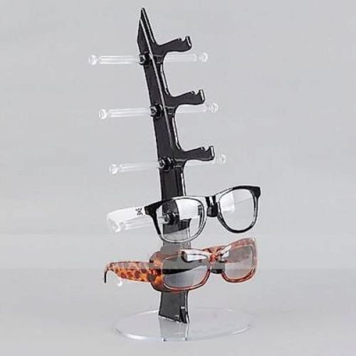 CA 5 Pair of Eyeglasses Sunglasses Glasses Sale Show Display Stand Holder Beauty