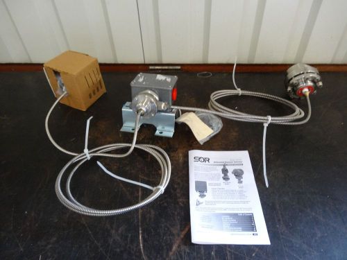 New sor differential pressure switch w/ hyett diaphragm seal 25 s new for sale