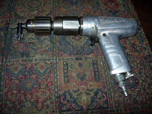 ARO 1/2&#034; AIR DRILL 600 RPM,MODEL 7848E WITH KEY TESTED WORKS PROPERLY