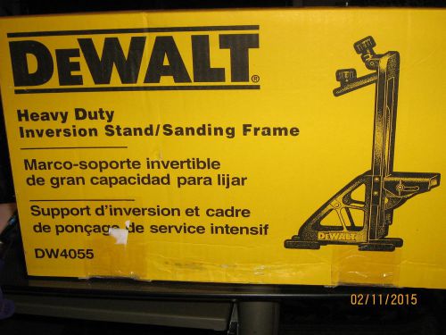 Dewalt dw4055 - combination inversion stand and sanding frame (for dw432, dw433) for sale