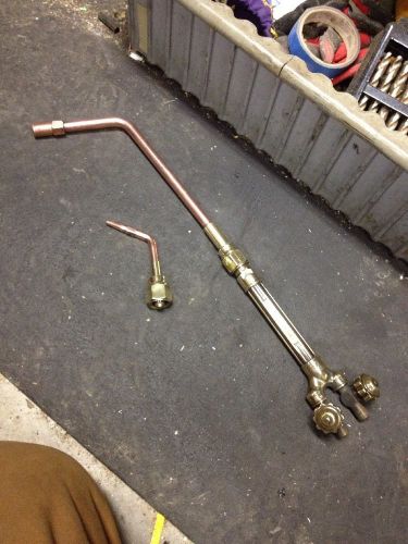 Victor 315c rosebud &amp; brazing torch handle welding fab machinist oxy acetylene for sale