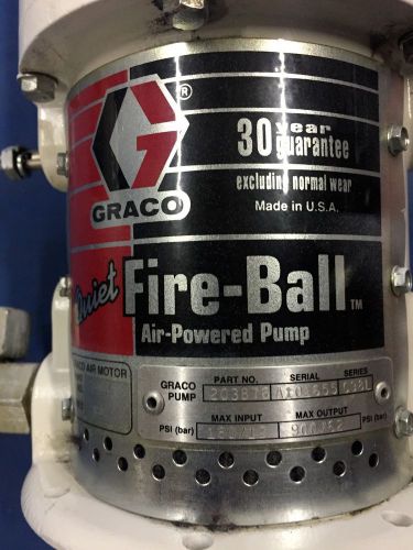 Graco 203876 Air  Fire-Ball Pump Continuous Duty Dispensing Industrial