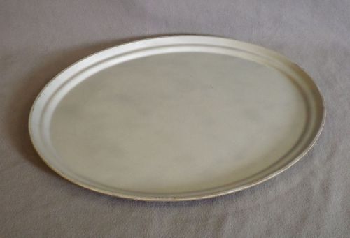 OVAL SERVING TRAY Continental/SiLite 24 x 19 fiberglass textured bar beverage