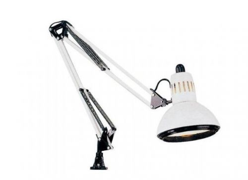 Light  Alvin Swing Spring Balanced Arm Lamp 32&#034; extension 2-Way Mounting Clamp