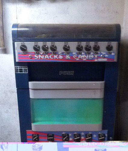 2 VENDING MACHINES - HOLDS SNACKS &amp; COLD POP