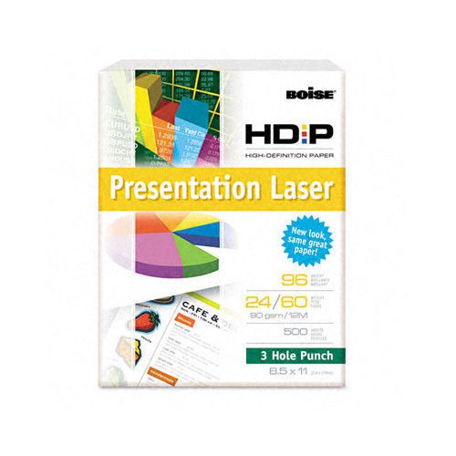 Boise® 96 brightness hd:p presentation laser 3 hole punch paper (500/rm) for sale