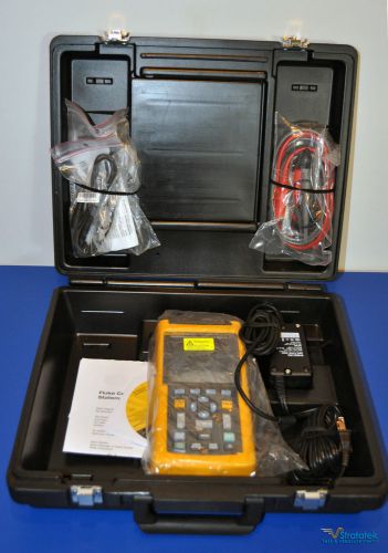 Fluke 123/003s 20mhz 2 channel scopemeter oscilloscope nist calibrated +warranty for sale
