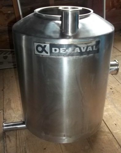 DeLaval 2&#034; Stainless Steel Receiver Can