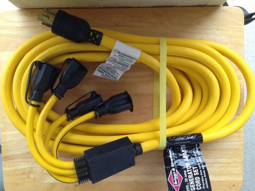 25 Ft., 30 AMP,  Briggs and Stratton Generator Adapter Cord Set