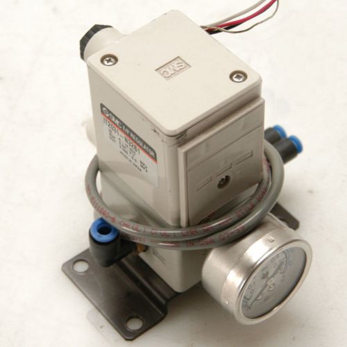 Smc it2031-n32b1 electro pneumatic e/p regulator w/gauge for sale