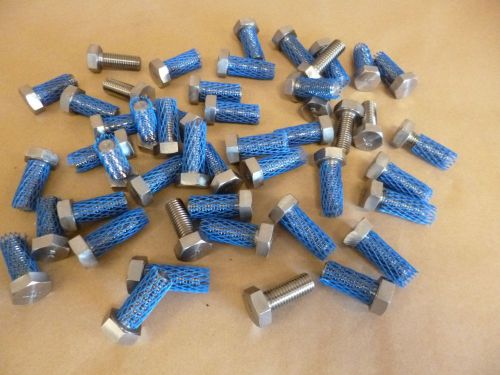 9/16-12 x 1-1/2&#034; astm a193 b7 fully threaded hex bolt 48pcs quenched &amp; tempered for sale