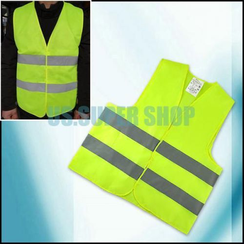 High visibility jacket construction site traffic safety vest reflective tape for sale