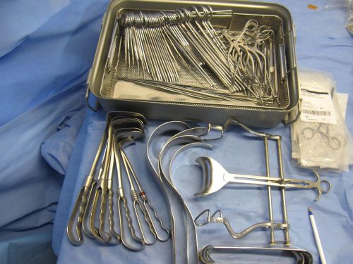 Codman, V-Mueller, Weck Basic Major General Surgery Instrument set, Exc Cond!