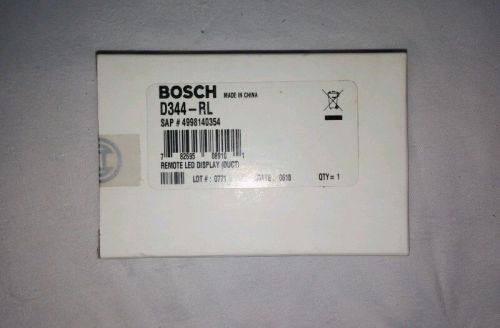 BOSCH D344-RL Remote LED Display (Duct)