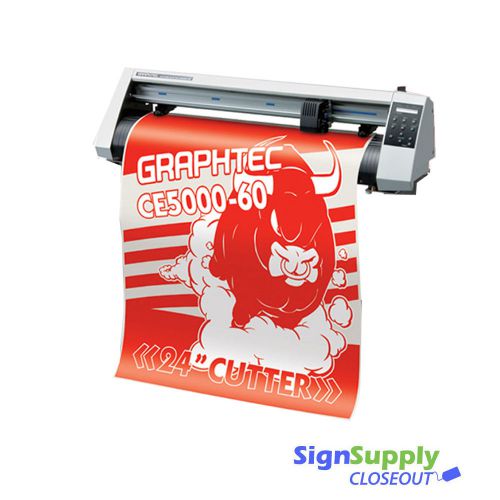 Graphtec ce5000-60 series 24&#034; vinyl cutter for sale