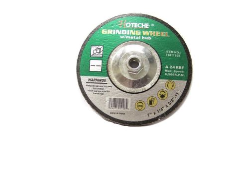 5pcs 7&#034; x 1/4&#034; Grinding wheel with 5/8&#034;-11 metal hub for Angle grinder cutting