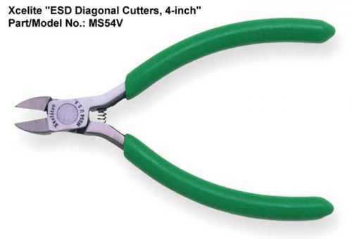 Xcelite MS54V 4&#034;Diagonal Wire Cutters, Electronics/Jewelry Hand Tool NEW!