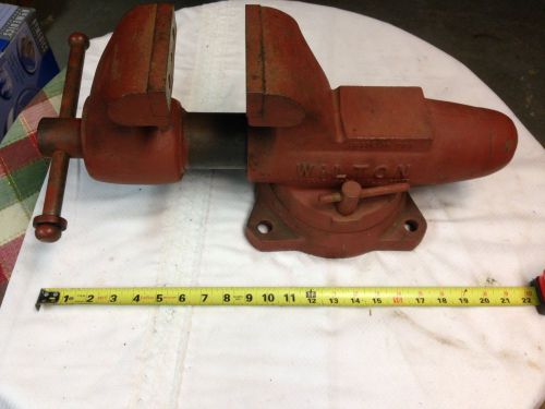 Wilton bullet vise 8 inch wide opening,4 inch jaws,excellent condition for sale