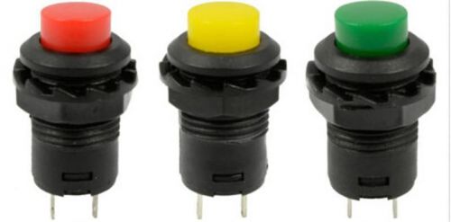 Fad 5pcs 12mm  utility locking latching off- on push button car/boat switch abus for sale