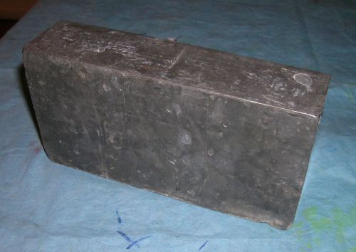 Pure Lead Brick, 2x4x8, radiation protection, Geiger standards