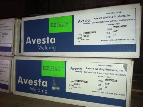 Avesta 316lsi welding wire spool 33 lbs. for sale