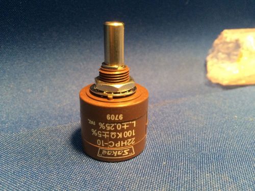 100K Ohm Sakae 22HP-10 Potentiometer