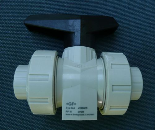 Lot of twenty (20) gf piping systems cpvc d20dn15 standard ball valves 167546402 for sale