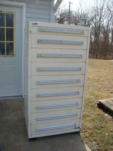 Stanley Vidmar 9-drawer Tool Storage Cabinet