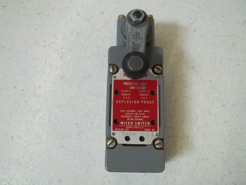 Micro switch 51ml7-e1 precision limit switch explosion proof *used* for sale