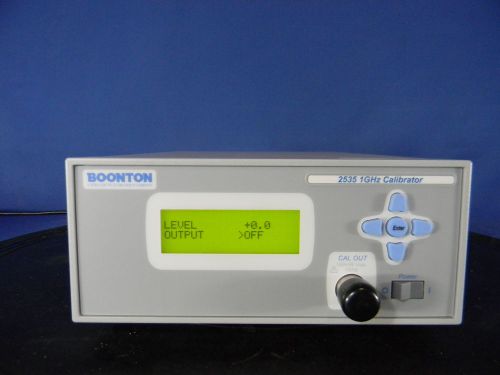 Boonton 2535 1 GHz Calibrator 30 Day Warranty