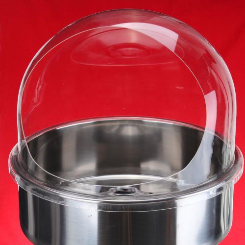 Commercial Cotton Candy Machine/Floss Maker Clear 20&#034; Bowl Bubble Cover Shield