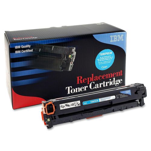 Ibm Remanufactured Toner Cartridge Alternative For Hp 125a [cb541a] (tg95p6538)