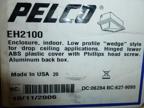 PELCO EH2100 Drop Tile Insert Indoor Enclosure Low Profile Wedge